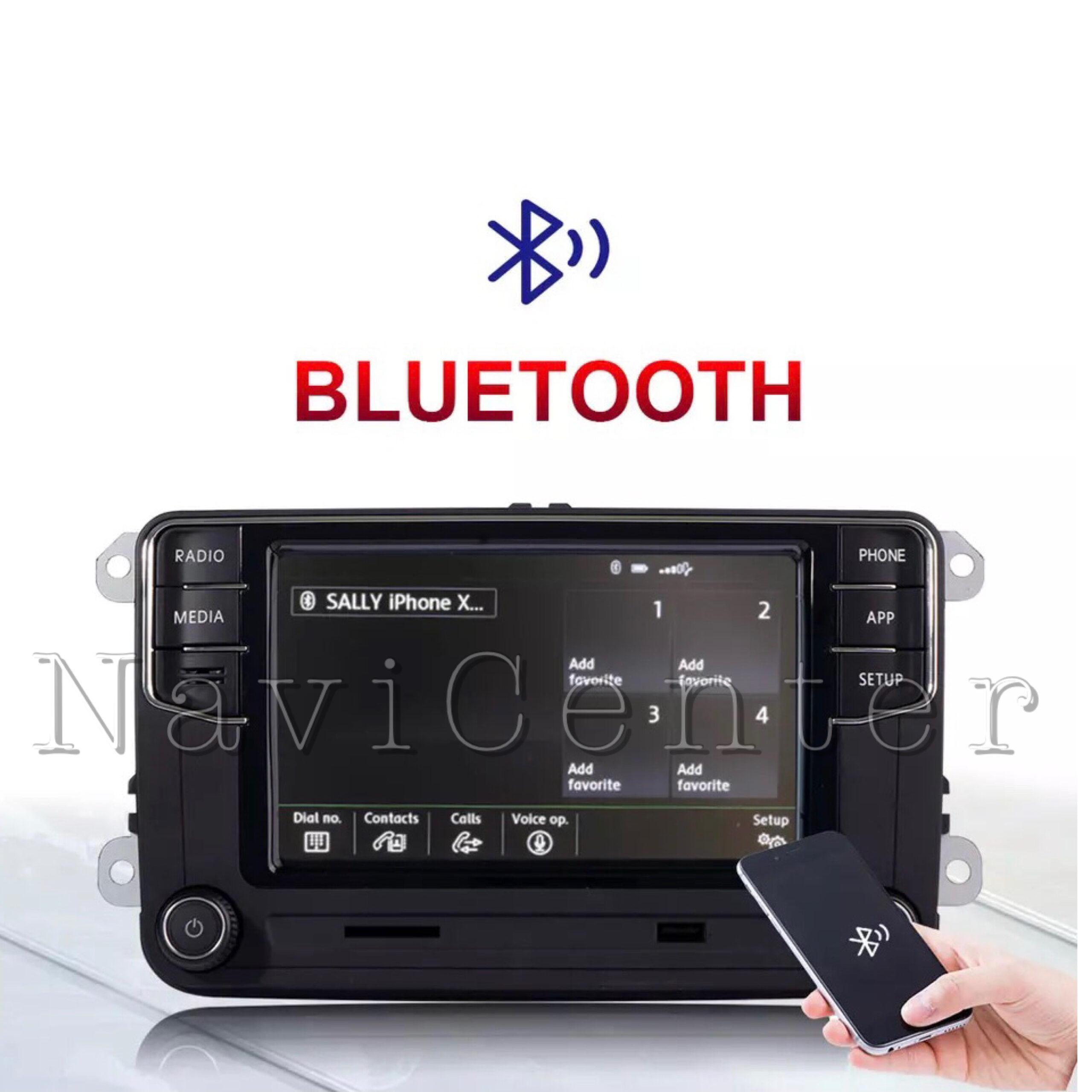 VW RCD 360 Caddy Golf Carplay Multimedia Navigation GPS Autoradio USB  Bluetooth