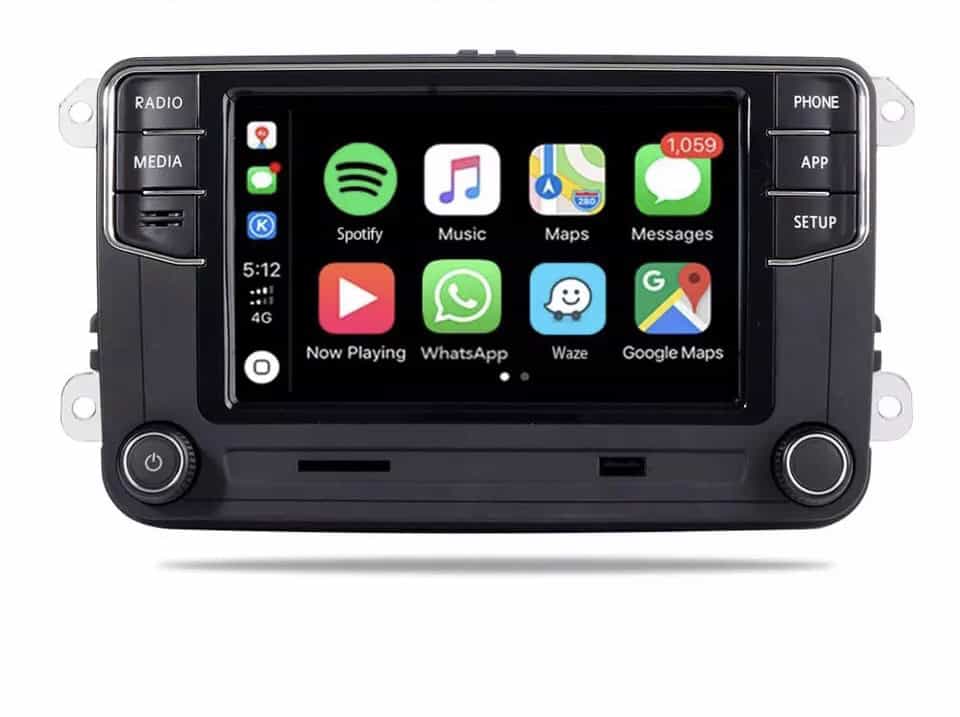 RCD360 Carplay autoradio voor Volkswagen Amarok Beetle Caddy Golf Eos Passat Polo Transporter Touran Tiguan