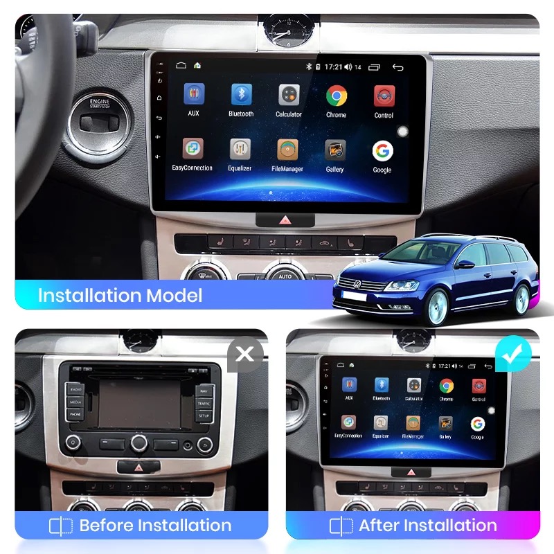 Praten tegen Ritueel Detecteren Volkswagen Passat 2005-2015 Android 10 navigatie en Multimediasysteem autoradio bluetooth usb wifi 2+32GB - NaviCenter Praten tegen Ritueel Detecteren Volkswagen Passat 2005-2015 Android 10 navigatie en Multimediasysteem autoradio bluetooth usb wifi 2+32GB - NaviCenter