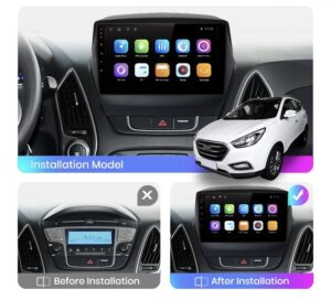 CarPlay Hyundai Ix35 2010-2016 Tucson 2011-2014 8core Android 12 navigatie en multimediasysteem 2+32GB 4G