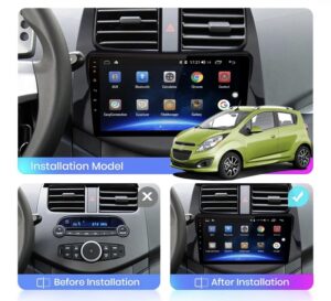 RoadMaster CarPlay Chevrolet Spark 2010-2014 Android 13 navigatie en multimediasysteem 2GB RAM 32GB ROM RM-CH01