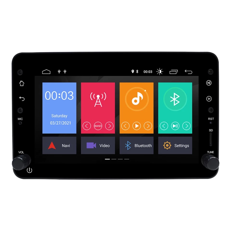 RoadMaster CarPlay Alfa Romeo 159 / Brera / Spider Android 10 navigatiesysteem ( 2005- 2013) Android 13 navigatie en multimediasysteem 2GB RAM 32GB ROM RM-AL06