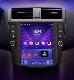 8core CarPlay Honda Accord 2003-2007 Android 10 navigatie en multimediasysteem Tesla Style 4+64GB Bluetooth USB WiFi 4G