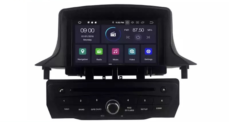 Volkswagen VW RCD360 Unité de navigation CarPlay Golf MK5 MK6 TIGUAN T –  Naviradio