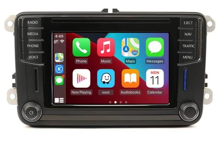 Originele MIB2 Volkswagen Multimedia navigatiesysteem met Apple CarPlay