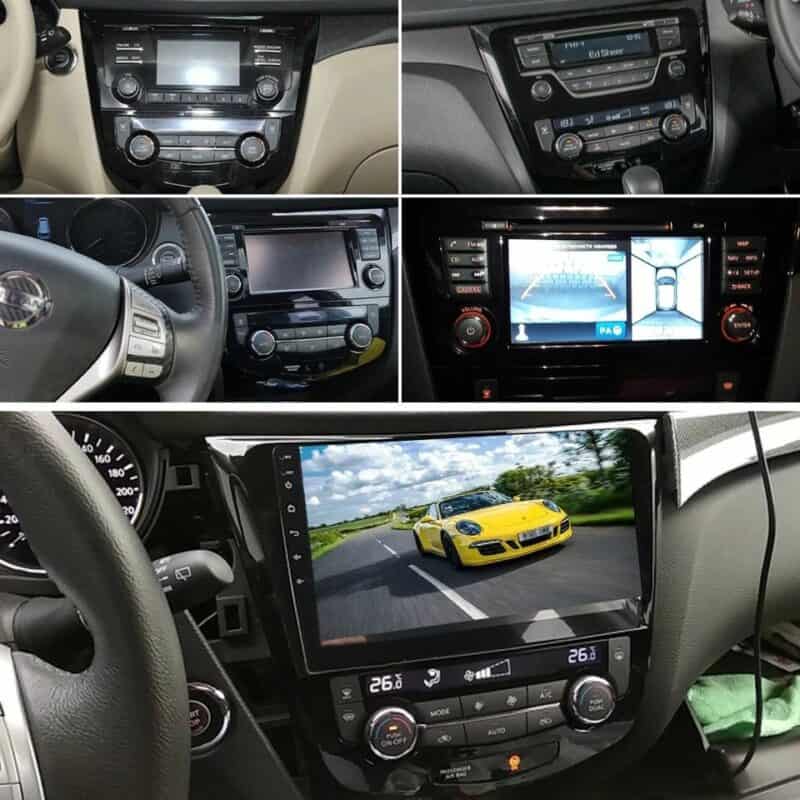 CarPlay Nissan Qashqai 20142021 Android 12 Navigatie en Multimediasysteem 2+32GB NaviCenter