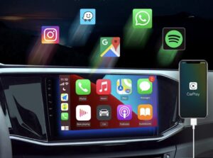 Draadloos CarPlay + Android auto USB Dongle voor Android autoradio