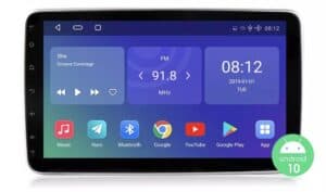 RoadMaster 8core 1din 10inch CarPlay Universeel klapscherm Android Navigatie en Multimediasysteem 2GB RAM 32GB ROM RM-UN03
