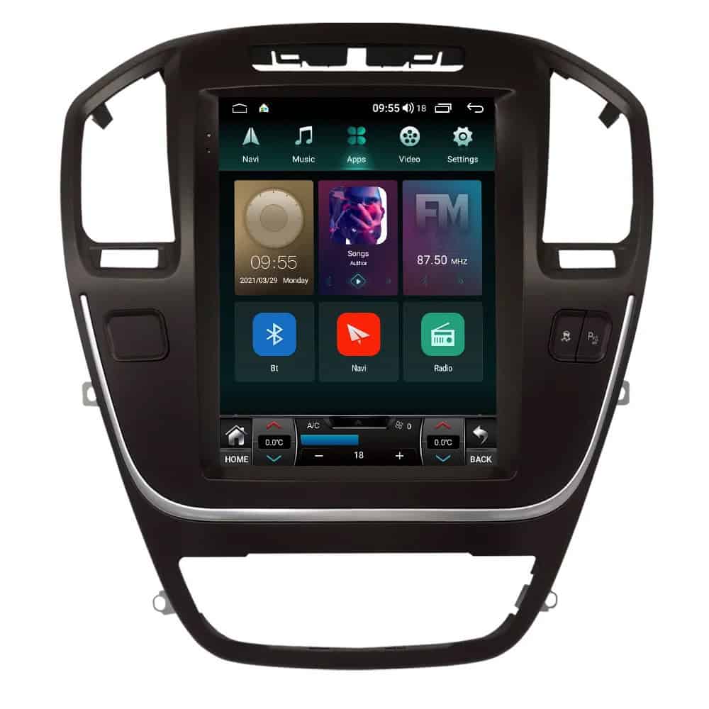 8core Opel Insignia 2008-2012 Android 10 navigatie en multimediasysteem 10,4 inch scherm 2+32GB Bruin
