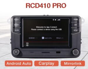 RCD440 PRO Carplay + Android Auto voor Volkswagen