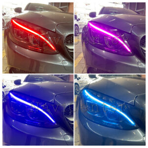 W205 Mercedes C klasse Multicolor Dagrijverlichting LED lamp alle kleuren