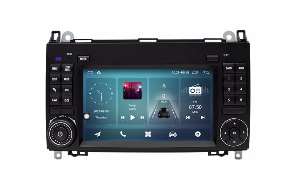 Wireless CarPlay Android 11 Mercedes Benz/Volkswagen navigatie en multimediasysteem 4+64GB Android auto