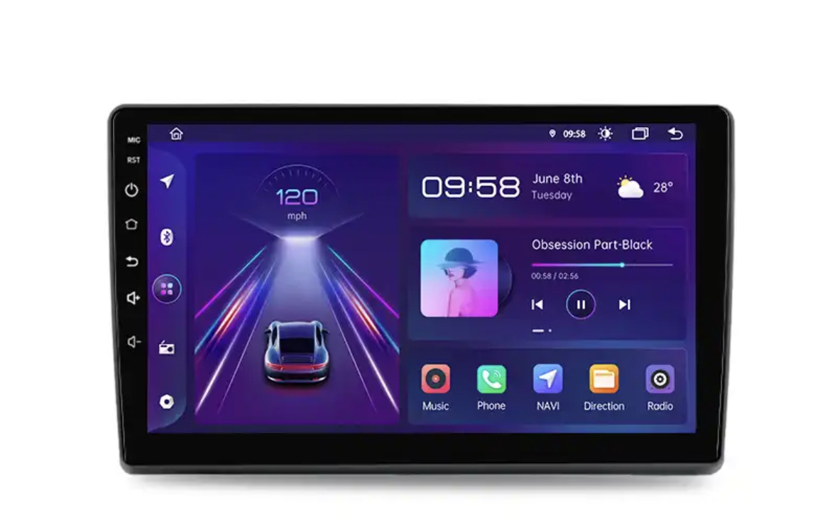 8core CarPlay Fiat Ducato 2006-2023 Citroen Jumper 2006-2021 Peugeot Boxer 2006-2021 Android 12 Navigatie En Multimediasysteem 2GB RAM 32GB ROM