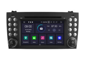 CarPlay 8core Mercedes-Benz SLK klasse R171 2004-2011 Android 12 Navigatie En Multimediasysteem 4GB RAM 64GB ROM