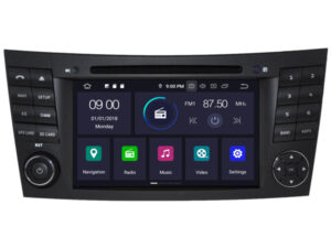 CarPlay 8core Mercedes-Benz E klasse 2002-2009 Android 12 Navigatie En Multimediasysteem 4GB RAM 64GB ROM