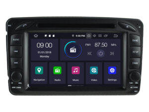 CarPlay 8core Mercedes-Benz C klasse W203 2000-2003 Android 12 Navigatie En Multimediasysteem 4GB RAM 64GB ROM