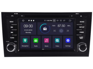 CarPlay 8core Audi A6 1997-2004 Android 12 Navigatie En Multimediasysteem 4GB RAM 64GB ROM