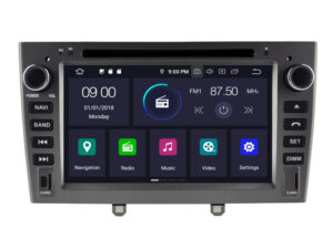 CarPlay 8core Peugeot 308 2007-2014 Android 12 Navigatie En Multimediasysteem 4GB RAM 64GB ROM