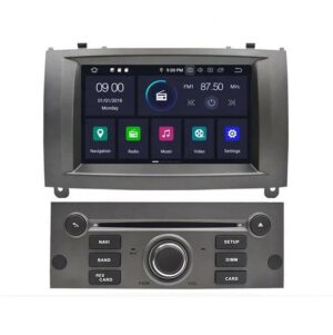 CarPlay 8core Peugeot 407 2004-2012 Android 12 Navigatie En Multimediasysteem 4GB RAM 64GB ROM