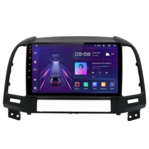 4core Hyundai Santa Fe 2006-2012 Android 12 Navigatie En Multimediasysteem 1GB RAM 16GB ROM