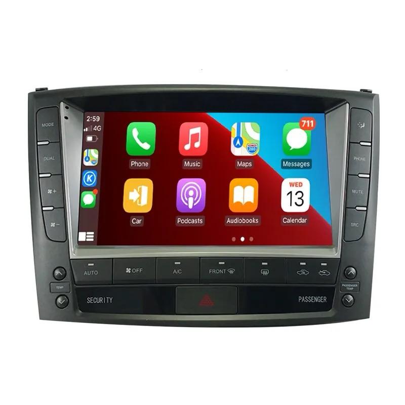 4core CarPlay Lexus IS250 2005-2012 Android 12 Navigatie En Multimediasysteem 2GB RAM 32GB ROM