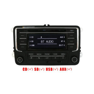 Volkswagen Caddy 2003-2015 autoradio SD AUX Bluetooth USB