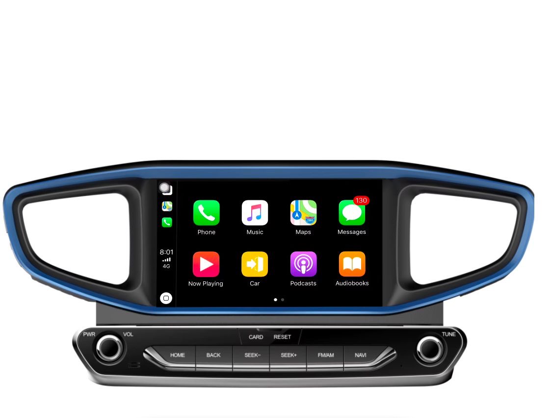 8core CarPlay Hyundai Ioniq 2016-2019 Android 12 Navigatie En Multimediasysteem 4GB RAM 64GB ROM
