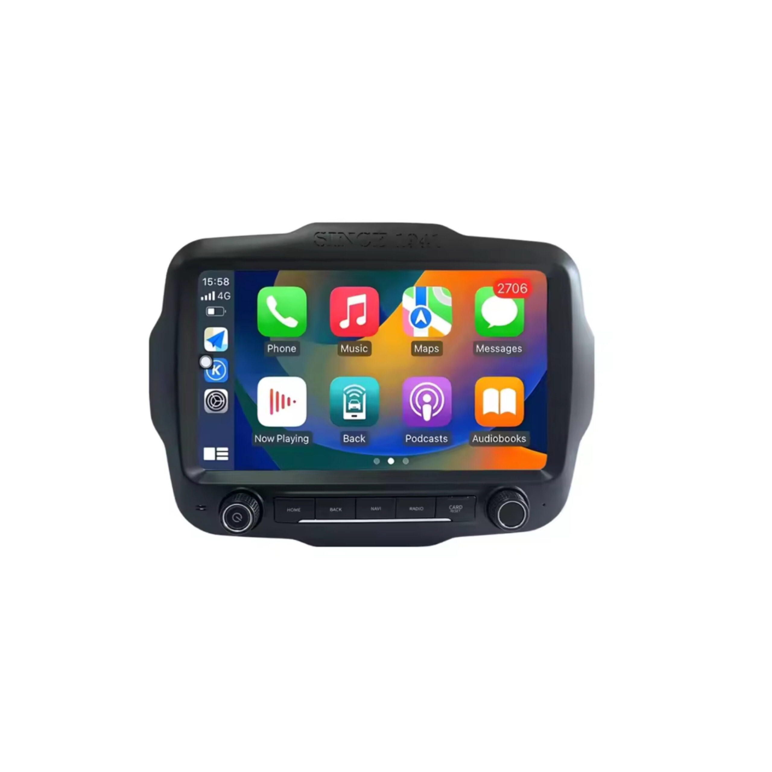RoadMaster CarPlay Jeep Renegade 2013-2022 Android 14 Navigatie En Multimediasysteem 2GB RAM 32GB ROM